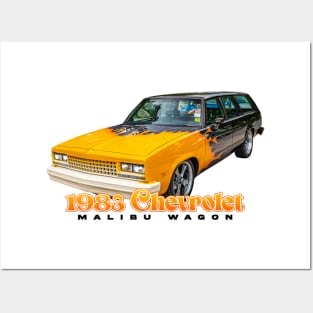 1983 Chevrolet Malibu Wagon Posters and Art